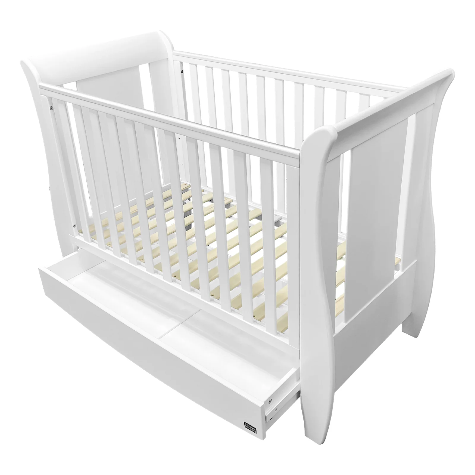 All in One Multifunctional Mdf Luxury Edge Guard Side New Born Sleeping Wooden Baby Bed for Baby 0-3 Years