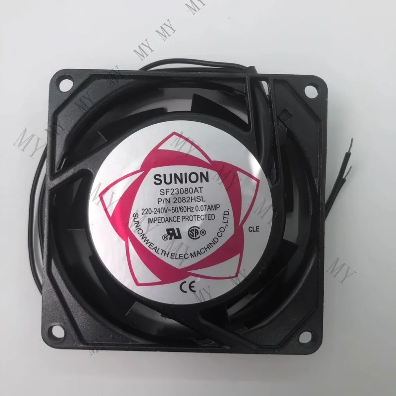 

TT for SUNON SF23080AT P/N 2082HSL 220V-240V 0.07A 8CM Axial Cooling Fan