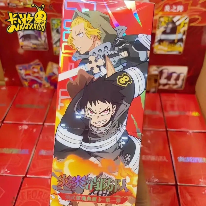 KAYOU Fire Force Vol.1 Flame Spirit cartes rares Shinra Maki Arthur personnages cartes Flash cartes à collectionner cadeaux de noël