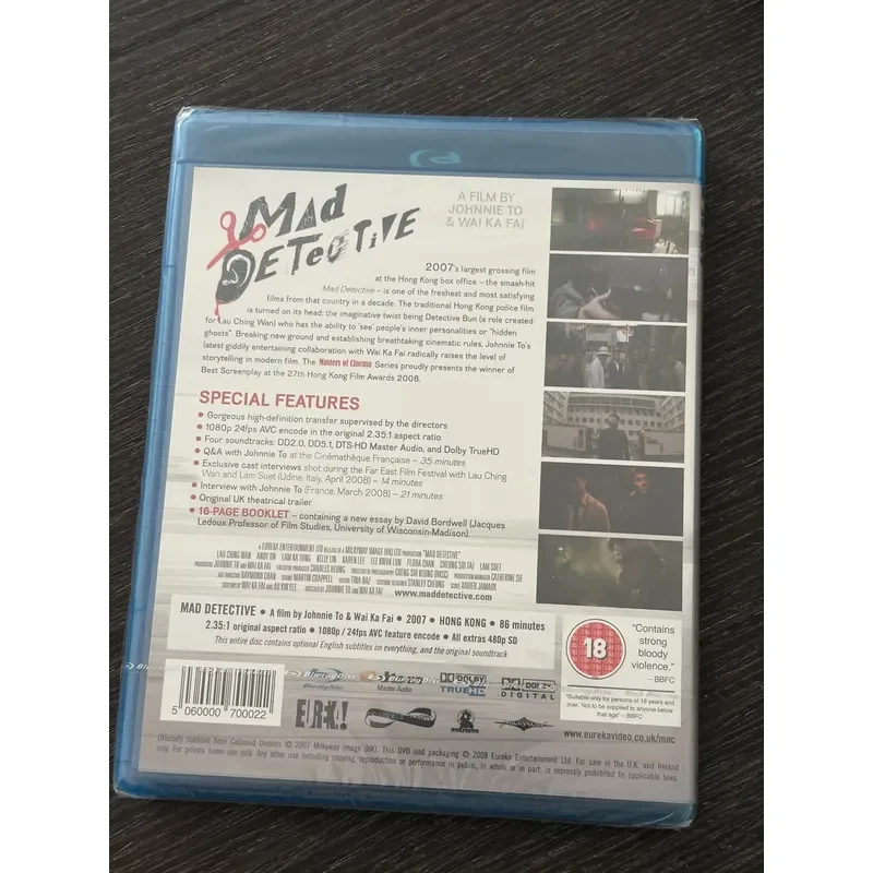 Detective The British Version Of Eureka Blu Ray Brand New Unopened