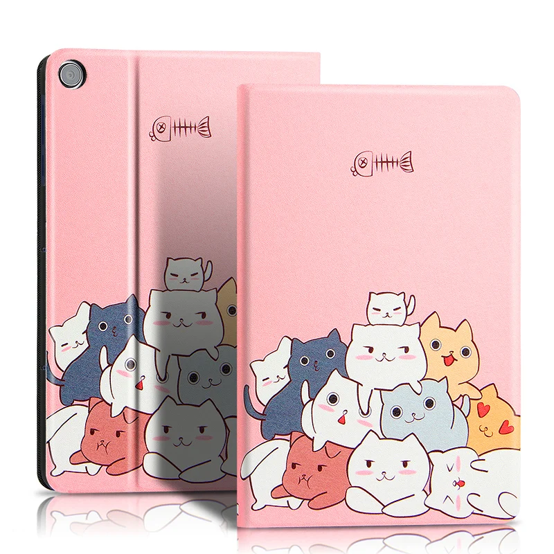 Smart Case For HUAWEI MatePad SE 10.1  AGS3K-W20 AL20 Tablet Protective Cover Children Cartoon Shell Flip Stand Cover Case Funda