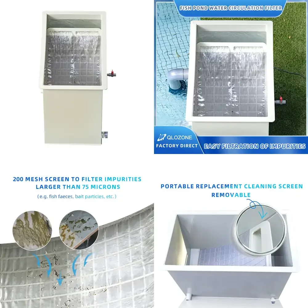 

QihangRAS Customizable Under Gravel Filter for Shrimp tank 75 Mesh Seive Filter Aquarium Koi Pond Sieve Filter