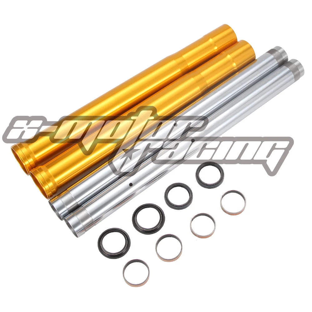 

Front Fork Tubes Set Bushes Oil Seal Rebuild Kit For KAWASAKI ZR800 Z800 2013-2016 2014 2015 Front Inner Tubes Outer Pipes