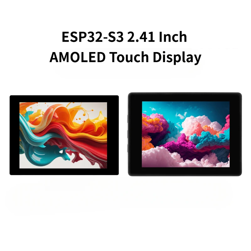 Waveshare ESP32-S3 2.41 Inch AMOLED Touch Display Development Board 600x450 LX7 Dual-Core 240MHz WiFi Bluetooth 5