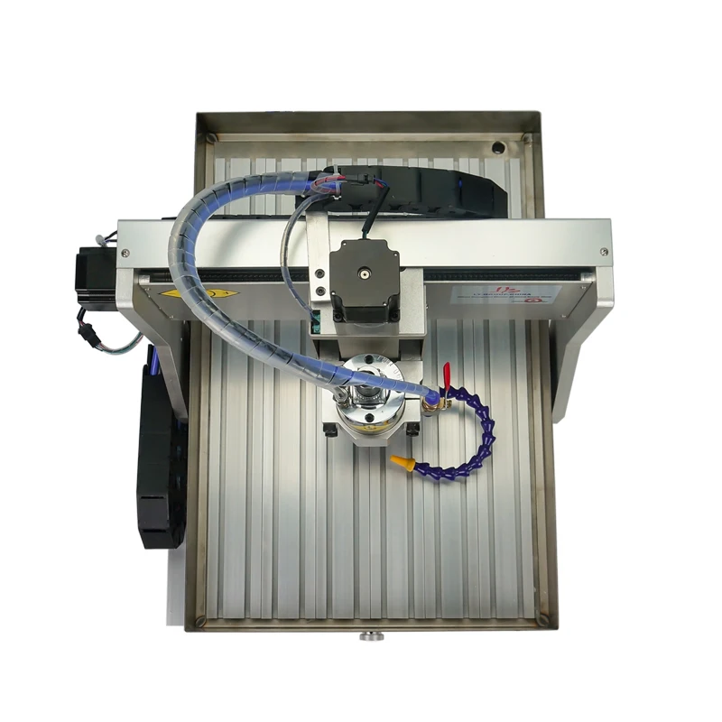 BGACNC Mini CNC Router 3040 Engraving Carving Machine 0.8/2.2KW Water Cooled Spindle with Water Tank for Milling Wood Aluminum