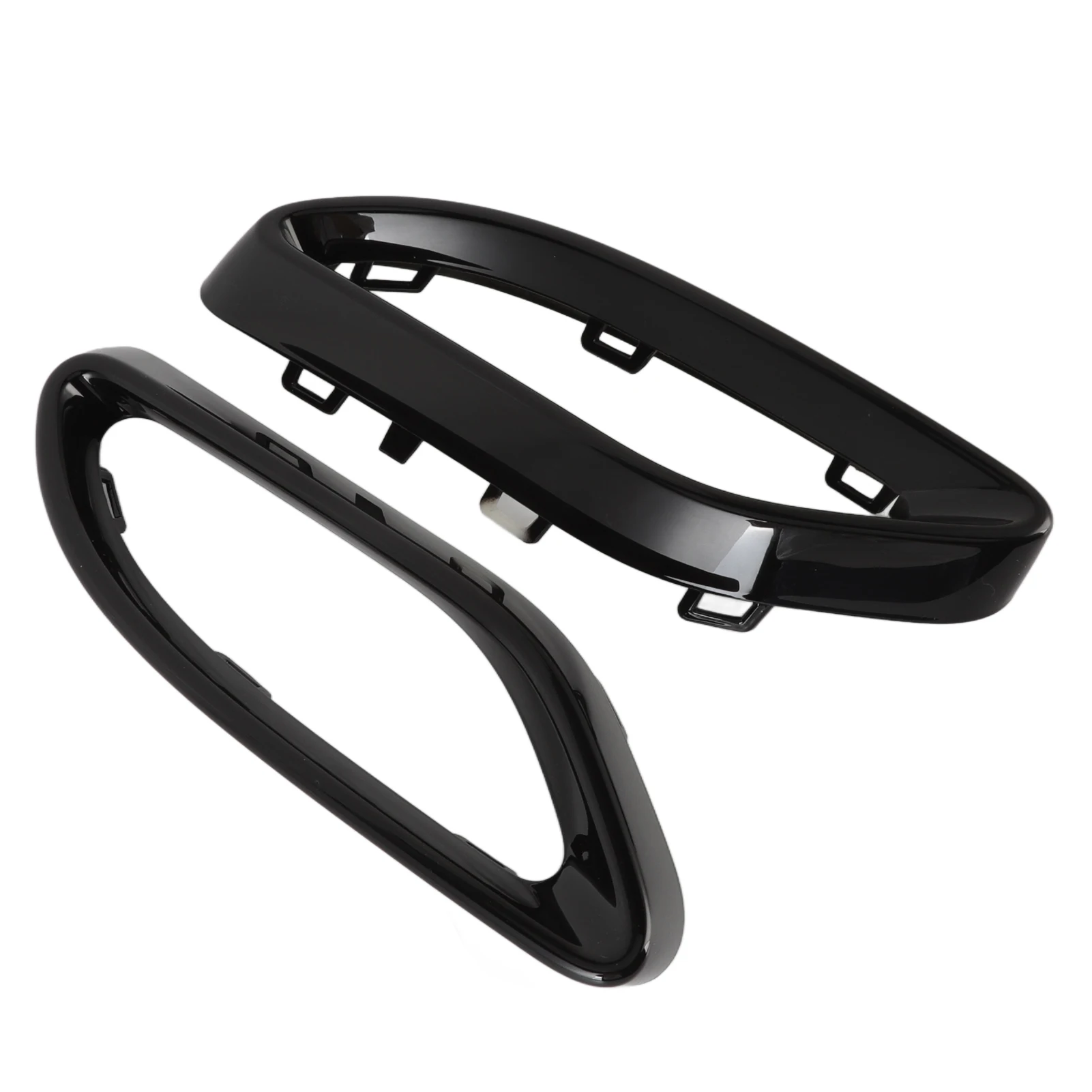 

Gloss Black Exhaust Tip Cover Trims Replacement for Mercedes‑Benz A B C E GLC CLS‑Class W177 W247 W205 W213 X253 C257