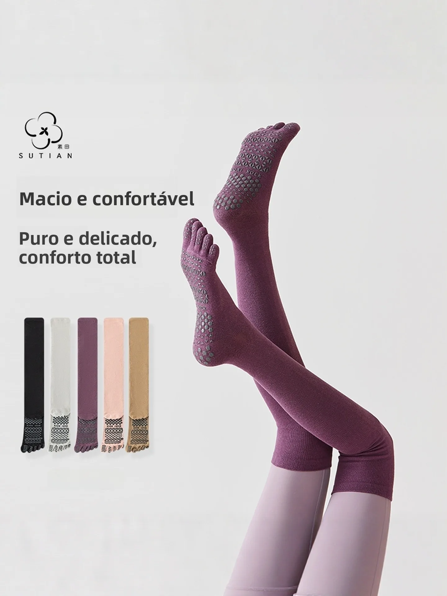 meias-de-yoga-fenas-de-cano-longo-antiderrapantes-profissionais-para-pilates-e-fitn-indoor-meias-de-aodao-de-cinco
