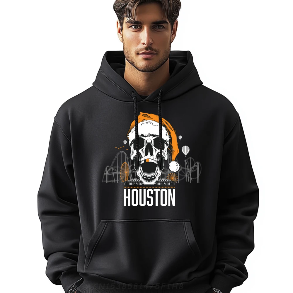 

Houston Christmas Skull 3d Printed Sweatshirts Oversized Hoodies Valentines Day Men Christmas Sweater Long Sleeve