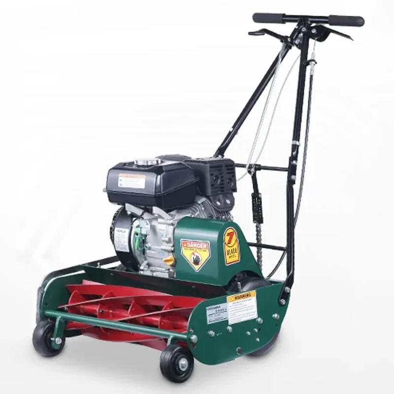 Reel Mower for Turf—Hand-Pushed and Self-Propelled Golf Course Maintenance Mower, Gas-Powered Green Mower(Customized)