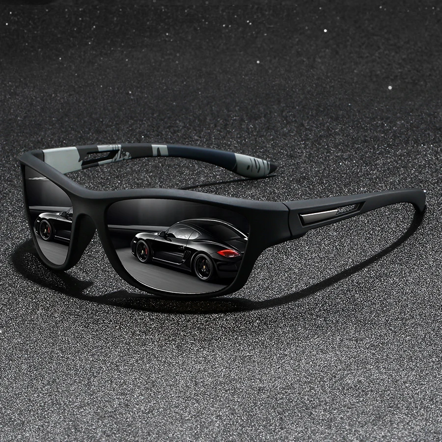 Modische Vintage Sonnenbrille für Autofahren, Angeln, Radfahren, Outdoor-Sport, Laufen und Bergsteigen für Männer und Frauen