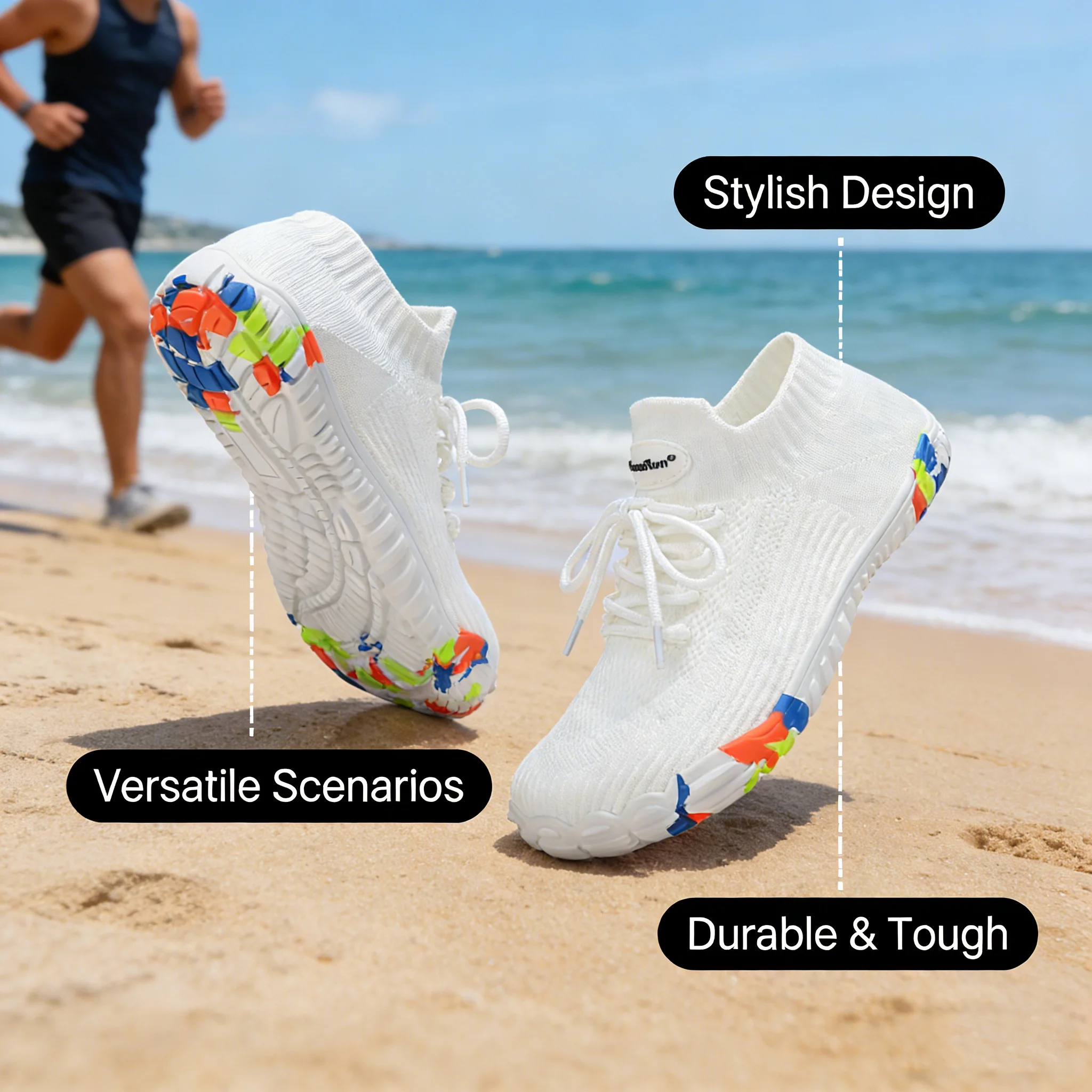 

Нескользящие кроссовки для плавания, носки для дайвинга, летние пляжные носки, плоские бахилы для подводного плавания, морские носки, тапочки