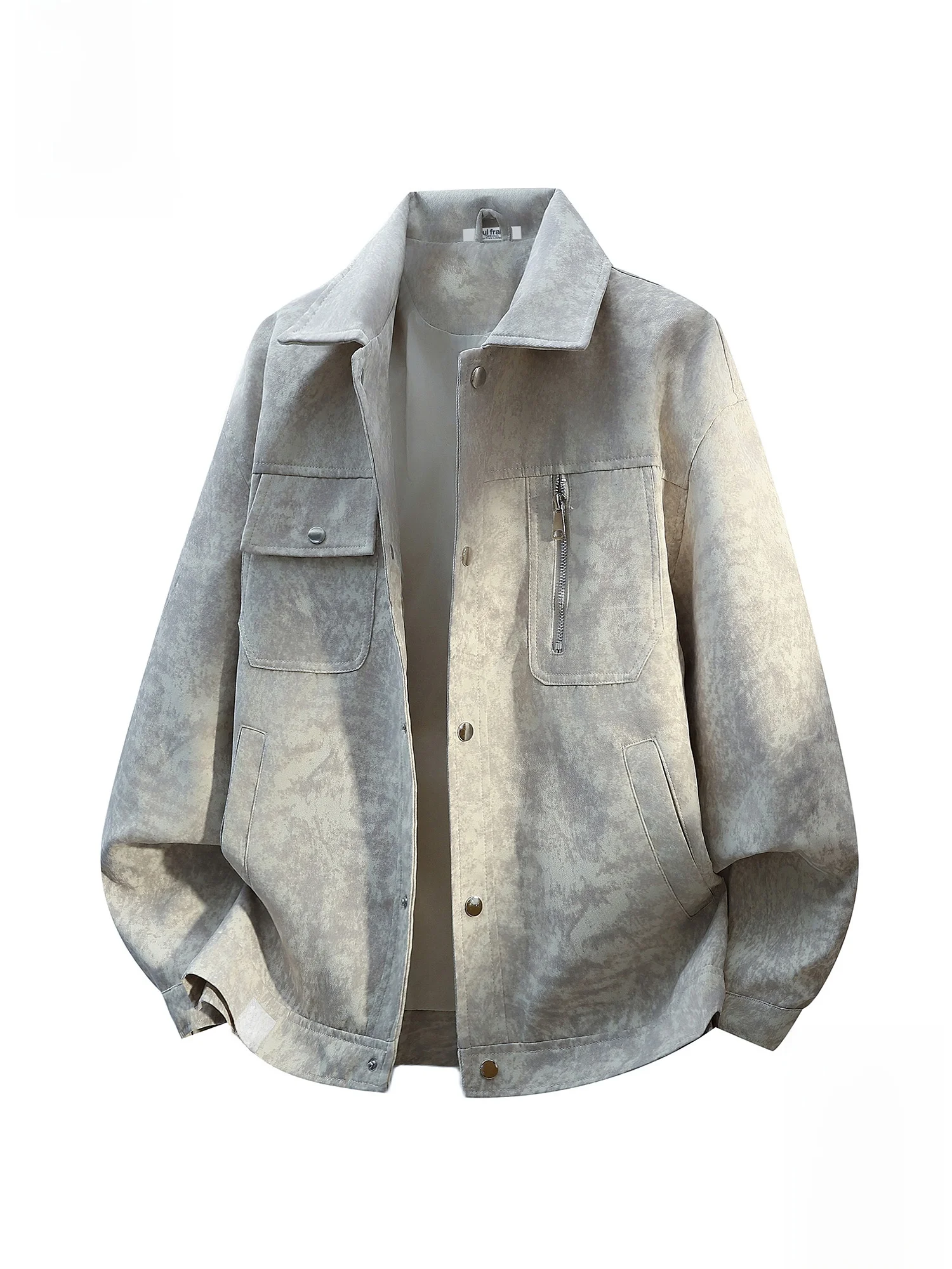 

Мужская повседневная универсальная куртка Paul Frank свободного кроя с воротником, новая зимняя модель с декоративной молнией, из полиэфирного волокна