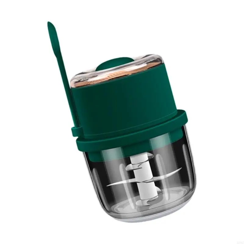 A0NC Máy xay mini điện động 350ml chopper không dây đa chức năng cho các loại thảo mộc