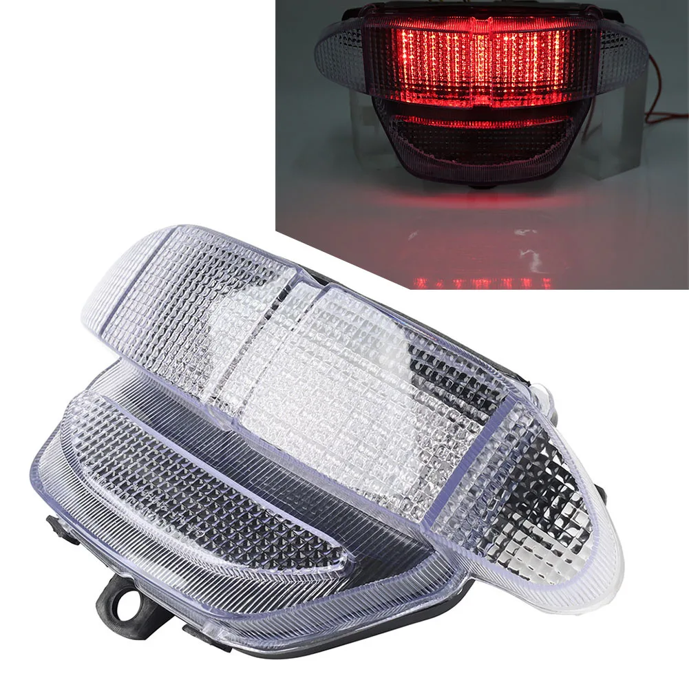 E-Mark Motorcycle Integrated LED Rear Tail Light Taillight Turn Signals for Honda CBR900RR CBR 900RR 1998 1999