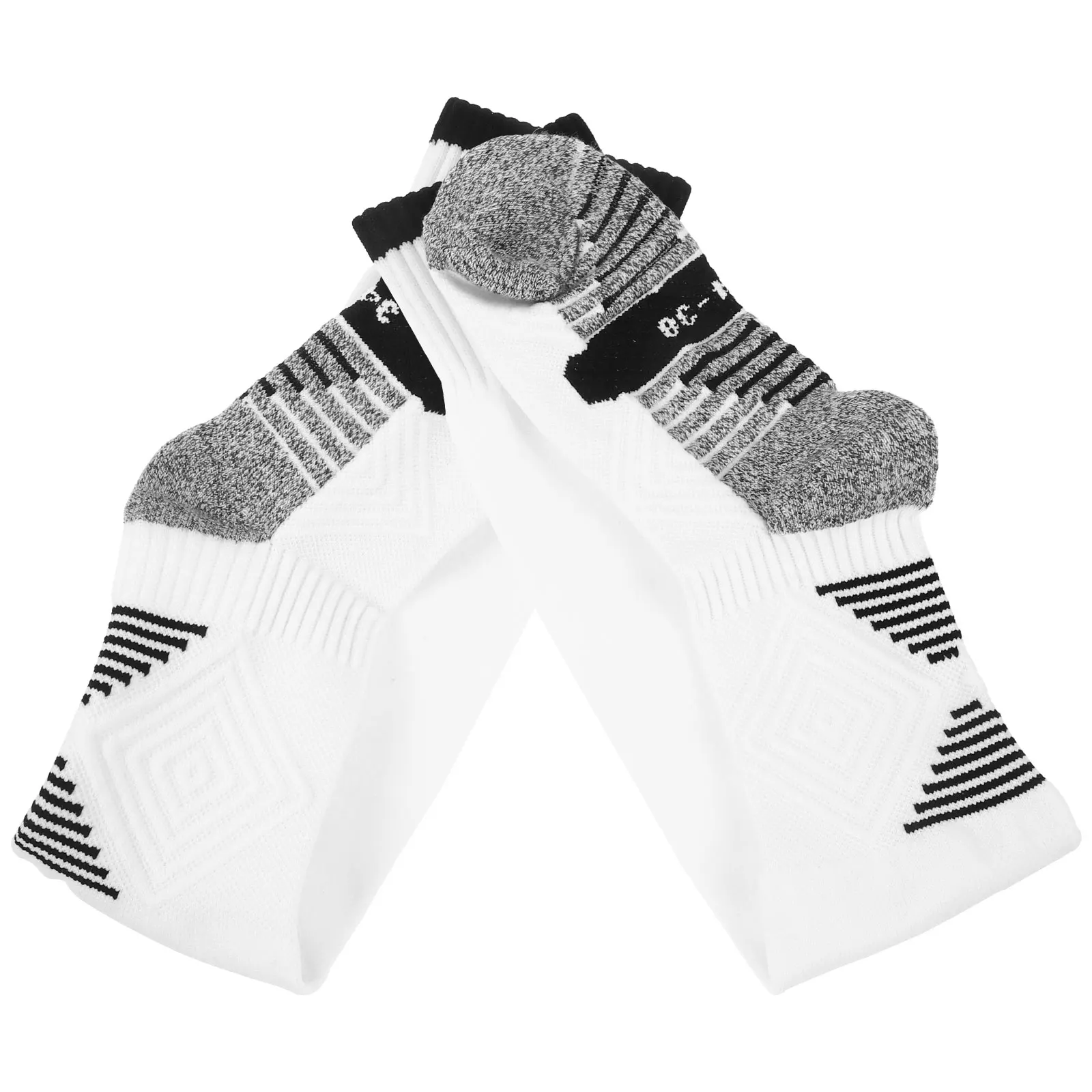 

1Pair Soccer Stockings Compression Football Socks Breathable Sports Calf Socks for Exercises Outdoor Activities