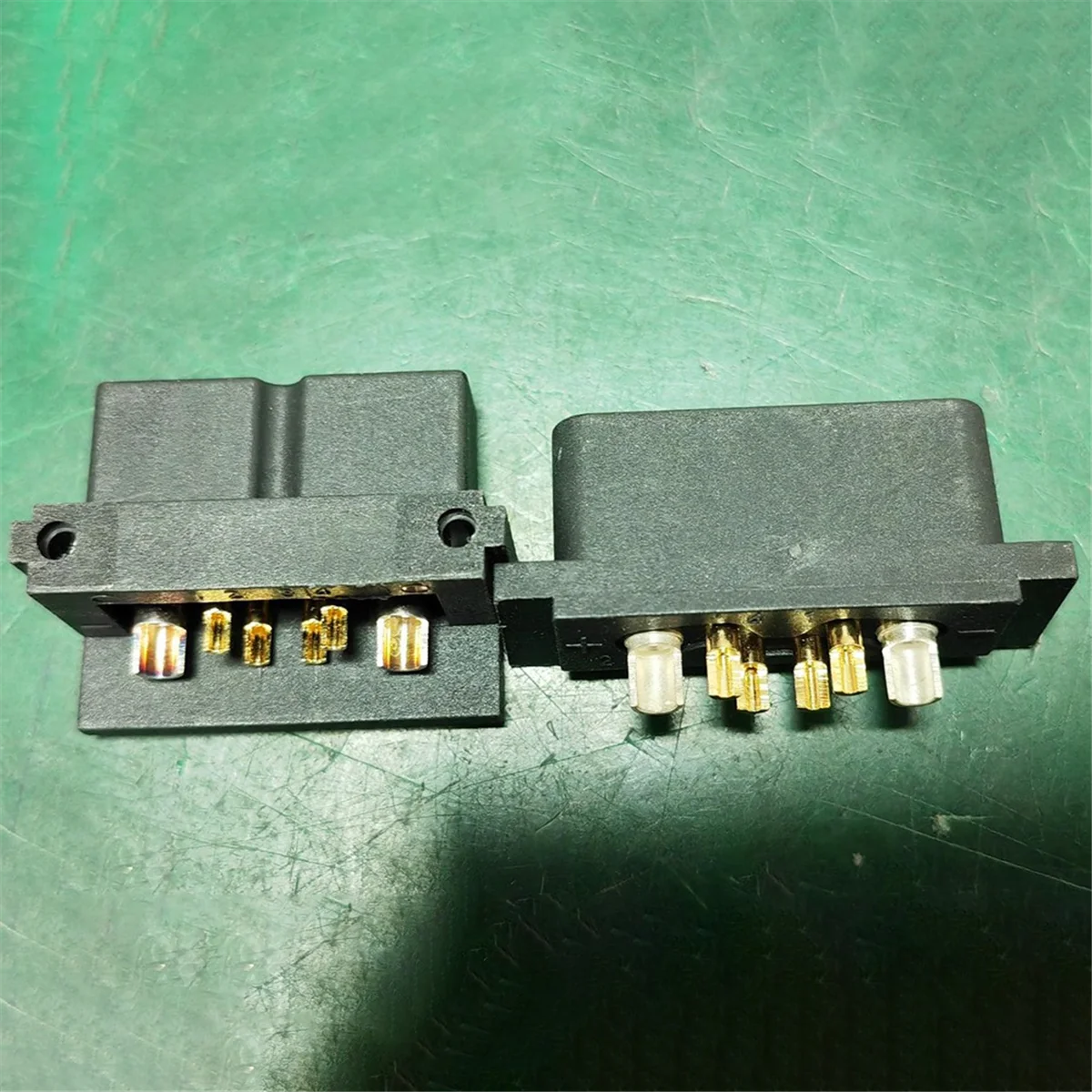 1Pair Lithium Battery Box Power Discharge Connector 5 Pins Male Plug and Female Plug,E-Bike Parts Power Plug for Hailong