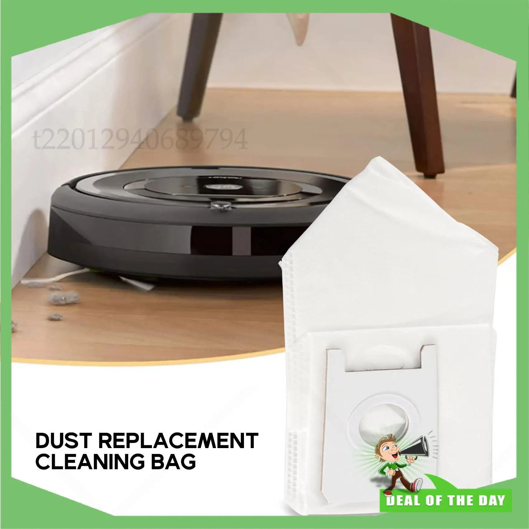 -ABPO اكسسوارات أكياس الغبار ل Conga 2290 الروبوتية مكنسة كهربائية مرشح الغبار ورقة حقيبة أكياس الغبار استبدال