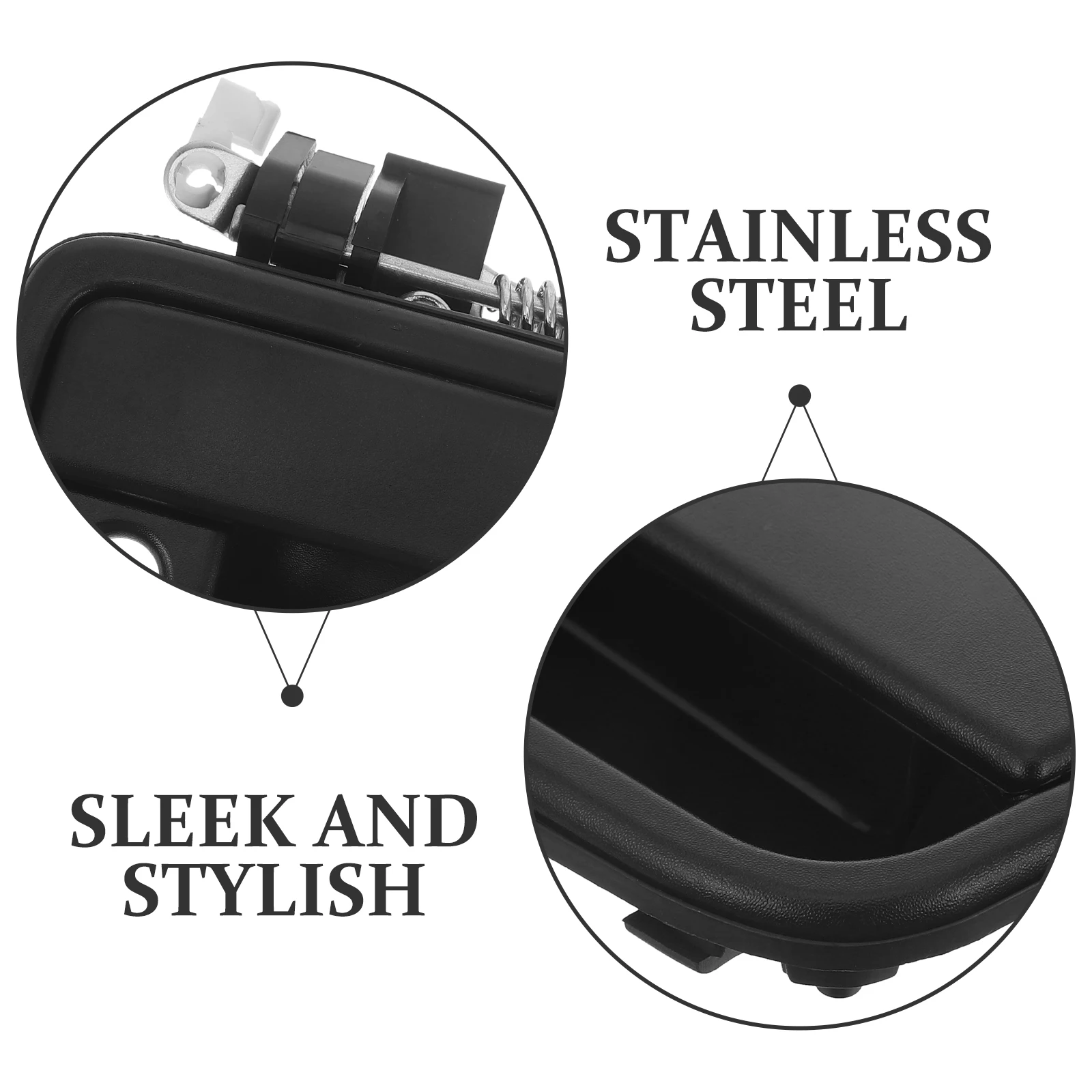 

Car Door Handle Replacement For 6921035020 Interior Pull Handle Abs Stainless Steel Durable Easy Install