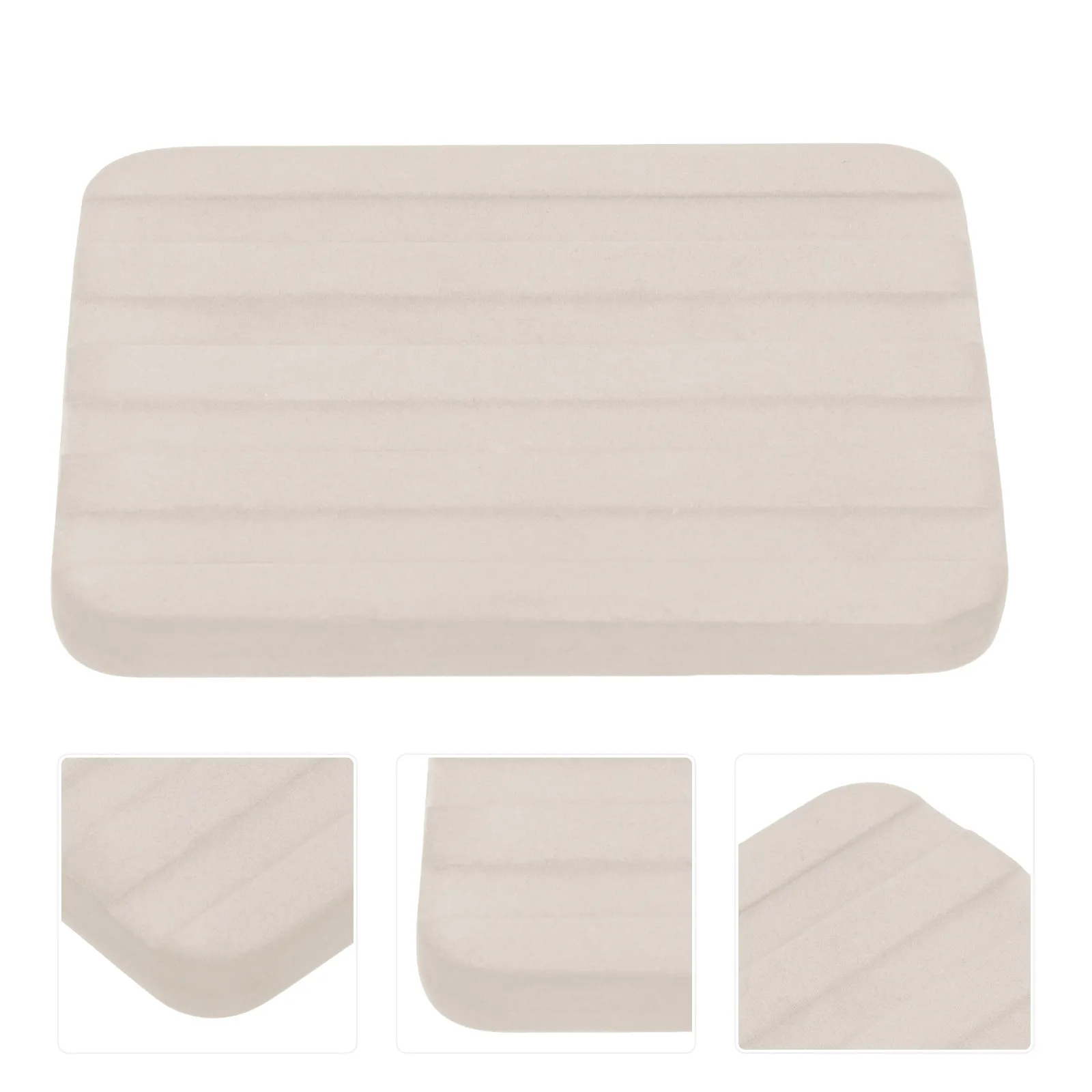 

Diatomite Soap Tray High Quality Water Absorbing Draining Rack for Bathroom Toilet Exquisite Decorative Storage Stand