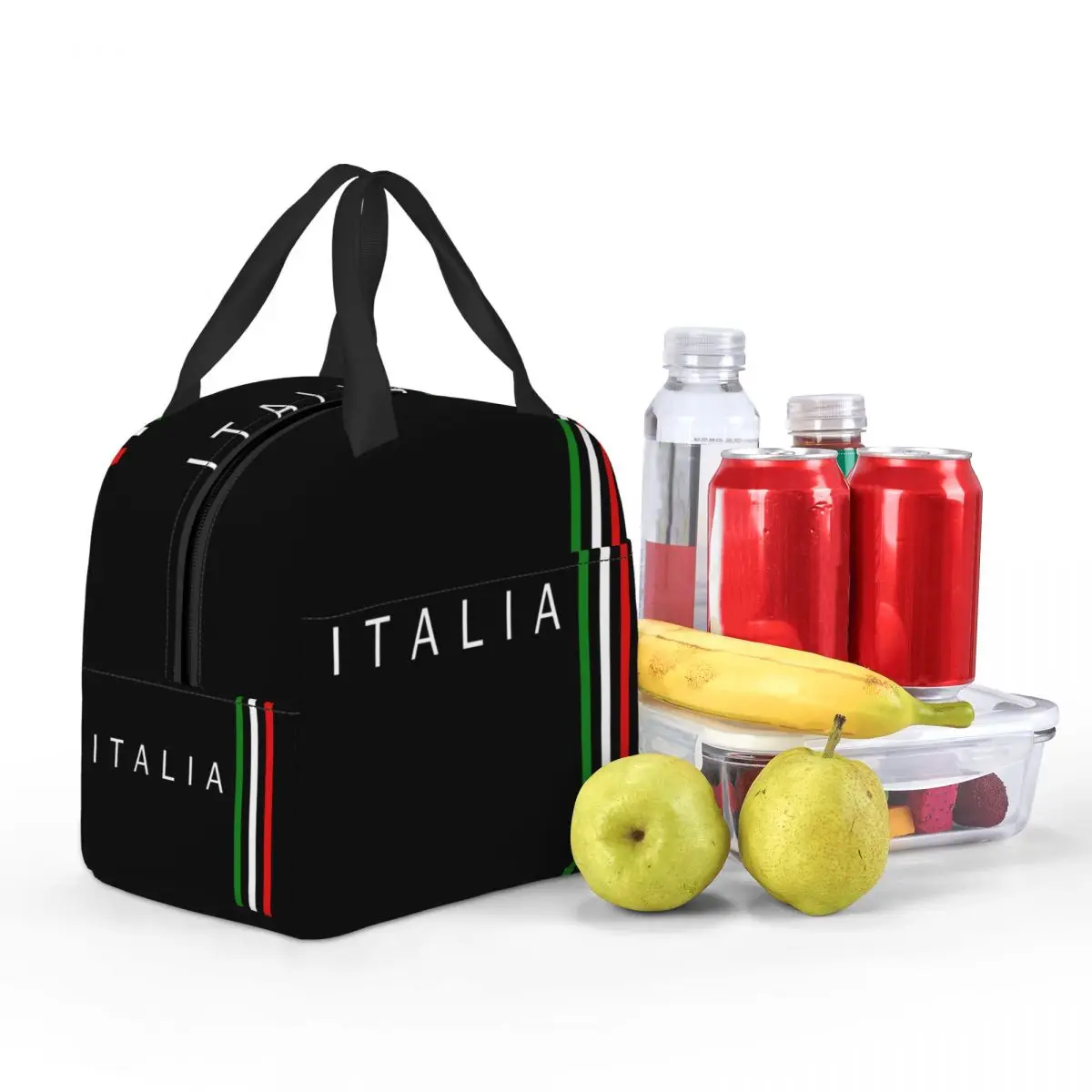 Italia Flag Lunch Box per donna multifunzione Italian Proud Thermal Cooler Food Insulated Lunch Bag borse da Picnic riutilizzabili