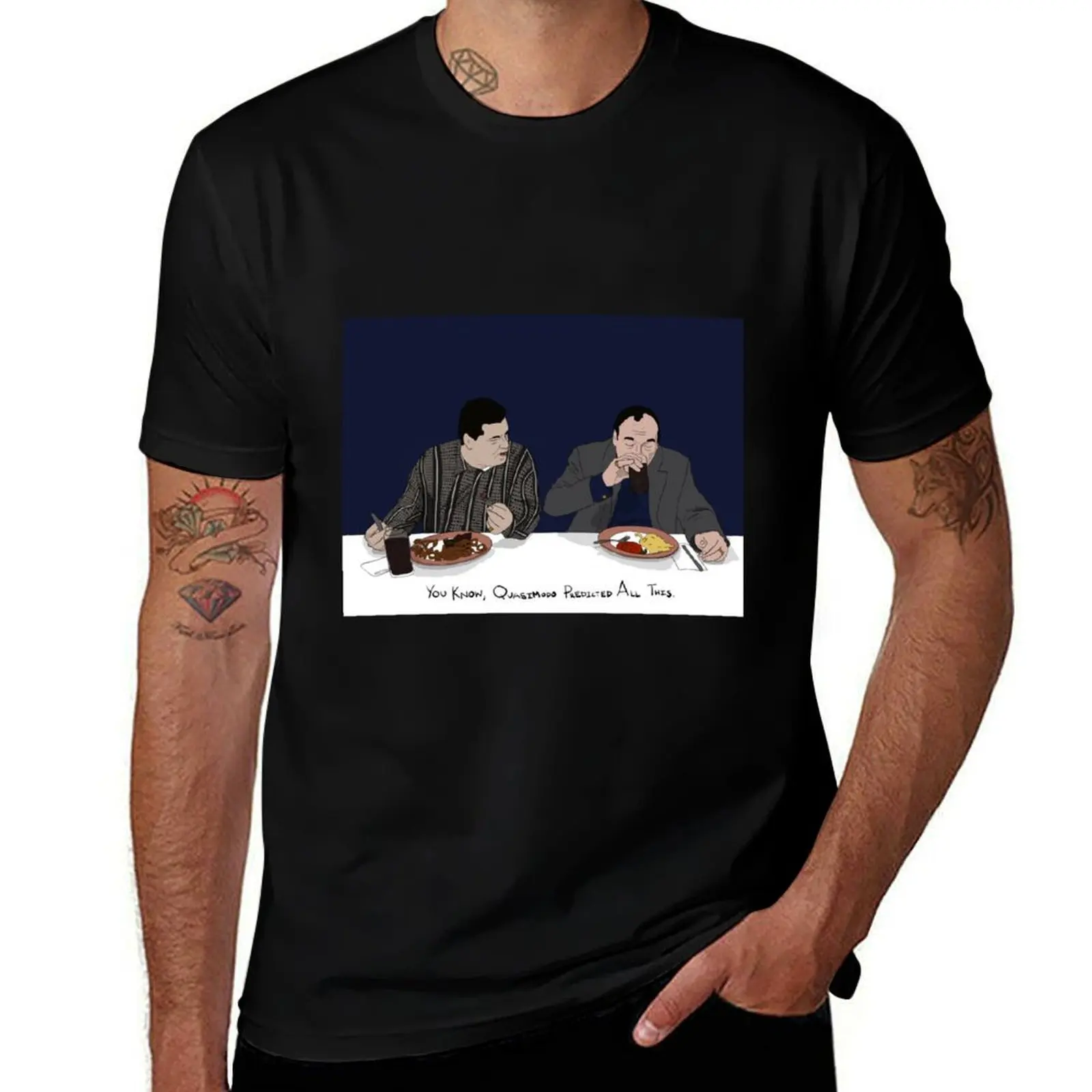 Quasimodo Predicted All This T-Shirt Sweat Absorbing Sports Tee Shirt