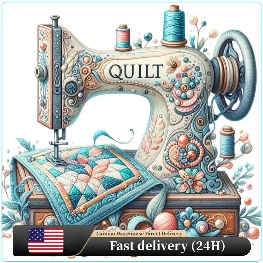 

Набор для вышивания крестиком: хлопковые нитки 14CT, 40x40 см, для швейной машинки