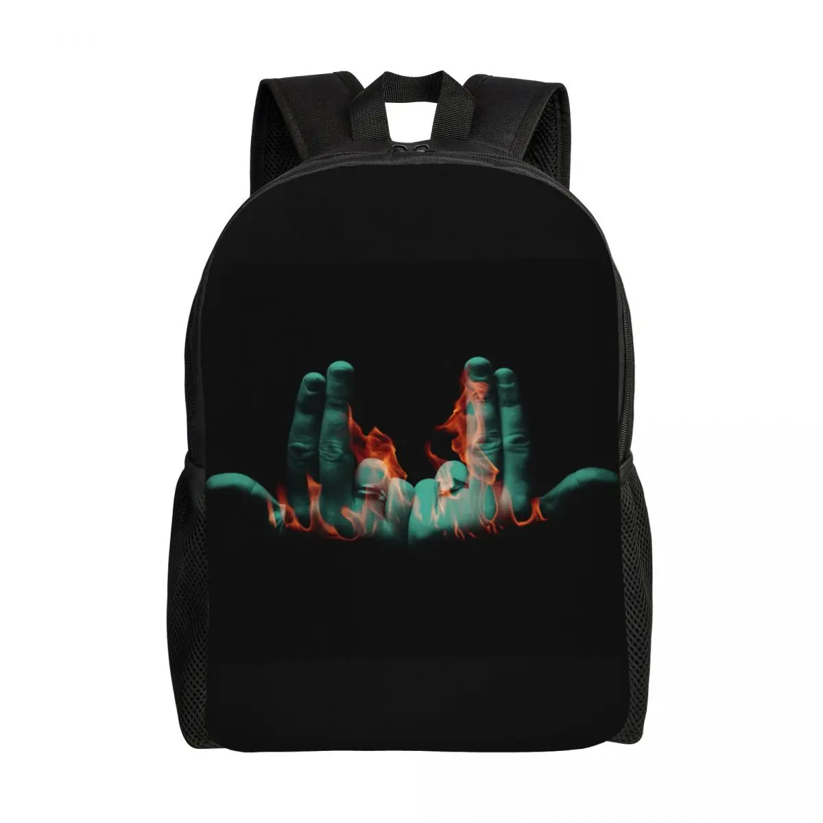 Customized Jul Symbol Laptop Backpack Women Men Casual Bookbag for School College Students French Rapper Music Bags