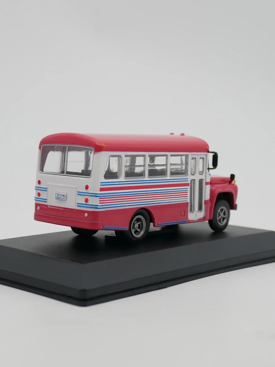 IXO 1:72 Internacional Micro Bus Bolivia Diecast Car Model Metal Toy Vehicle