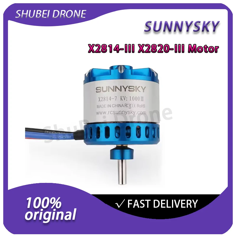 

Бесколлекторный двигатель SUNNYSKY X2814-III X2820-III 570KV 860KV 900KV 1000KV 1200KV 1250KV 1400KV для радиоуправляемых самолетов и планеров с фиксированным крылом