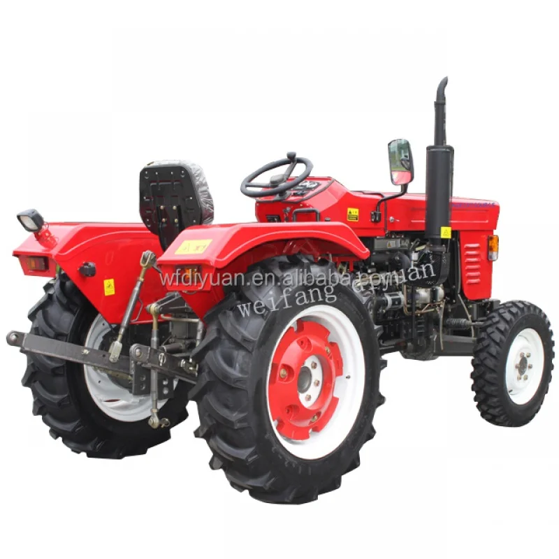 4WD Farm garden tractor with front end loader with tools 4x4 mahindra tractor engine fergusson tractor