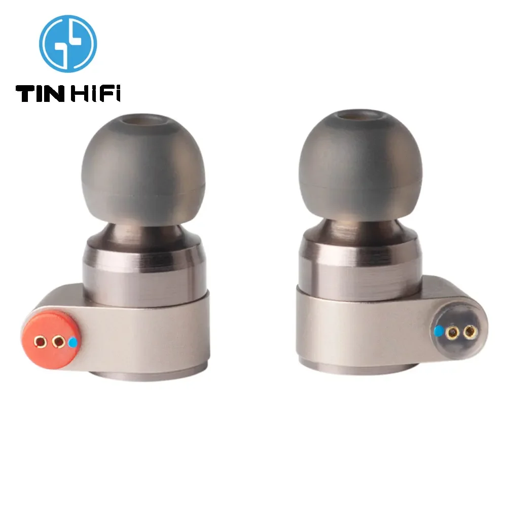 

TINHIFI T2-2PIN HIFI Earphones Wired In Ear IEMs Earphone 2DD Double Dynamic Driver Bass Metal Monitor 3.5mm Detachable Cable