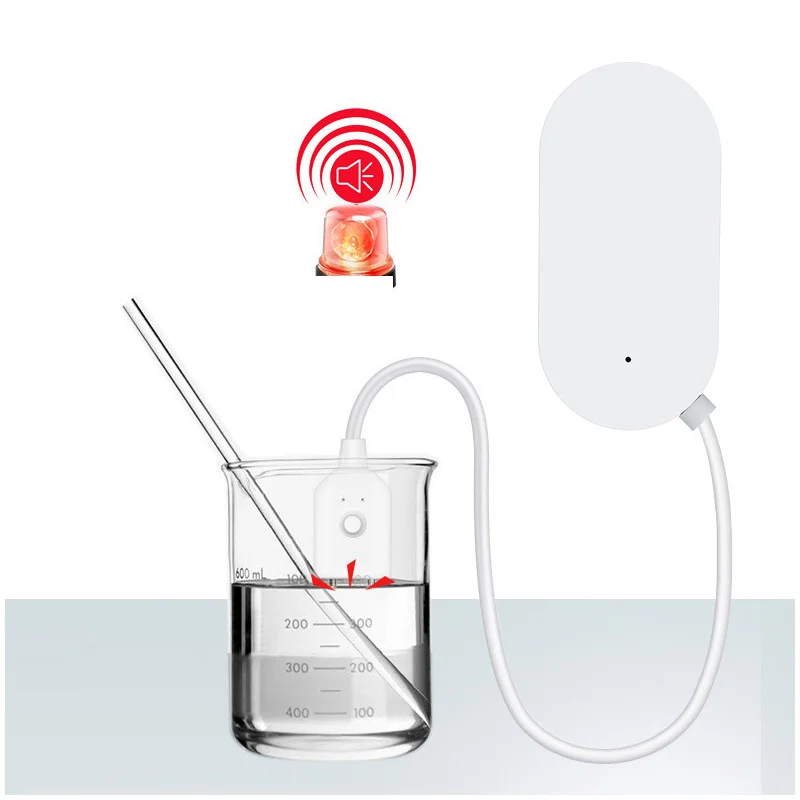 ¡Protege tu hogar con el **detector de fugas de agua Zigbee**! Este innovador sensor de nivel de