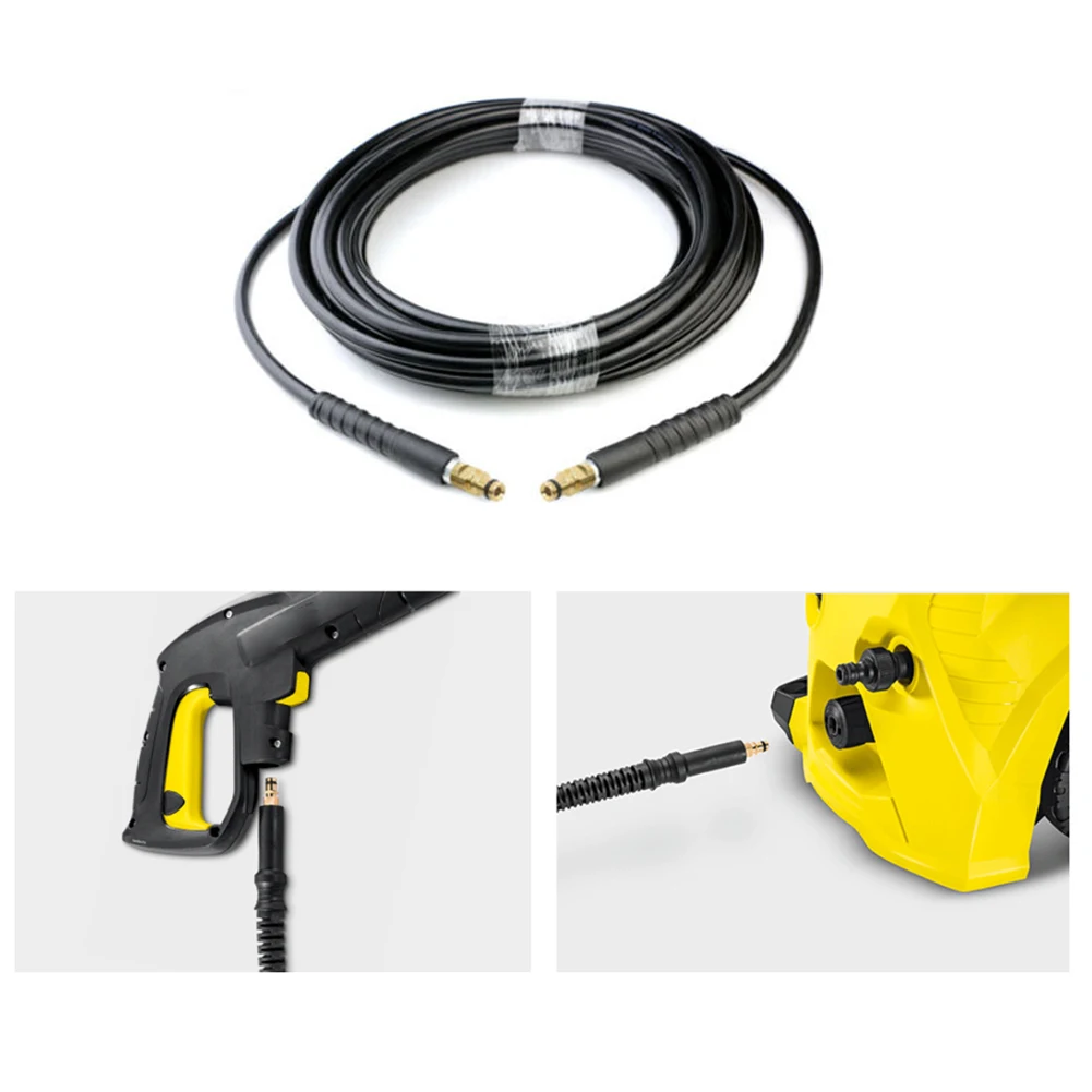 

5/6/10/15M High Pressure Washer Hose For Karcher K2-K7 2.643-585.0 Car Wash Water Cleaning Hose Extension Hose Cord Pipe