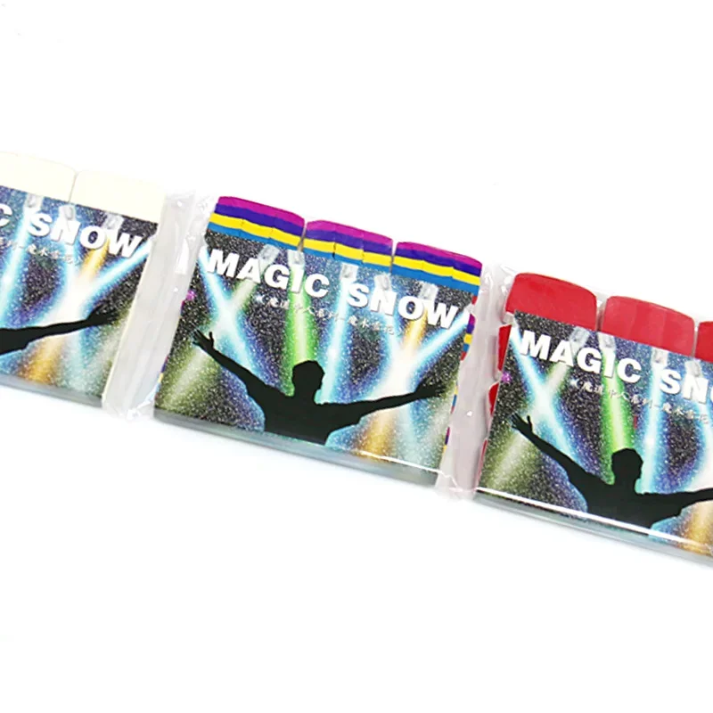 12pc/bag Set Colorful Snowflakes Paper Magic Tricks Snow Storm Magic Paper For Magic Show Magician Accessories Stage Classic Toy