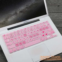 For apple Macbook Pro Air 13 15 17 before 2017 2pcs Color Skin Silicone Laptop notebook Keyboard Protector cover Protective film