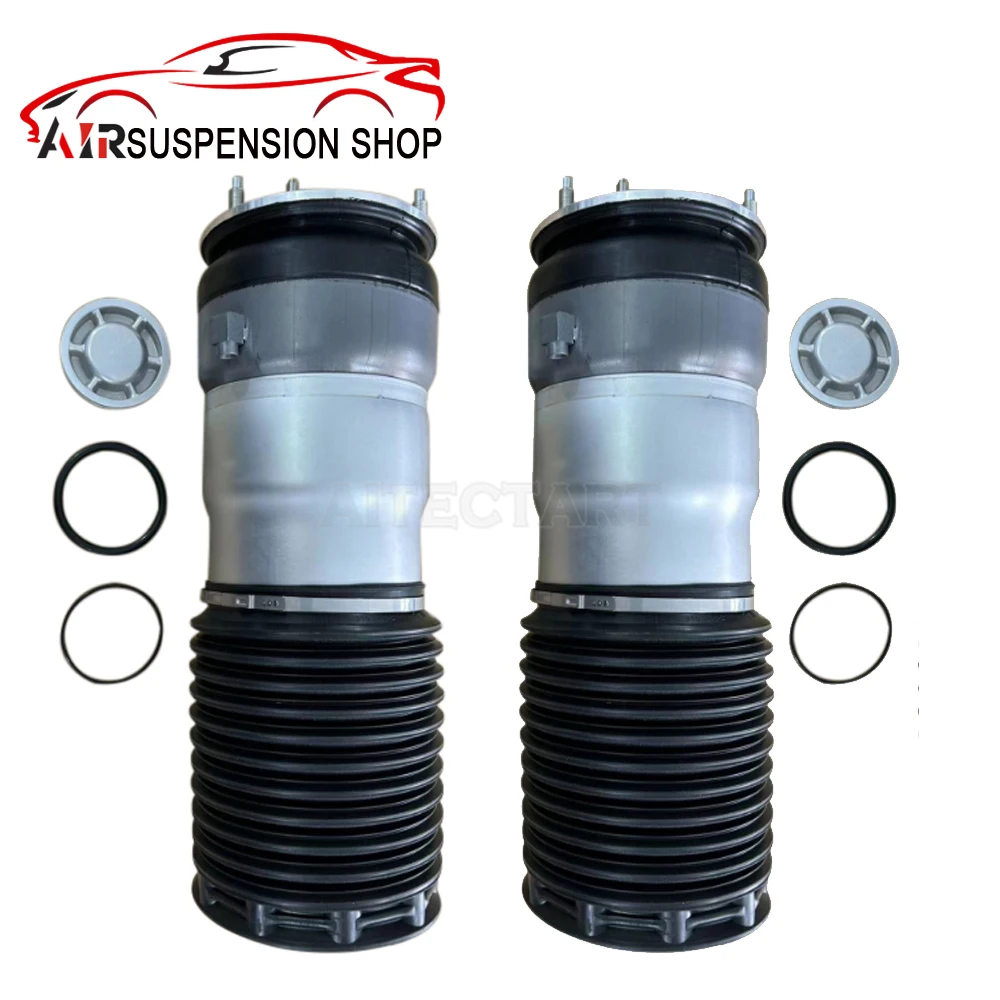 

2PCS Front Air Suspension Spring Bags For Rolls Royce Ghost RR4 2010-2014 Dawn RR6 2015-2019 37106892845 37106892846