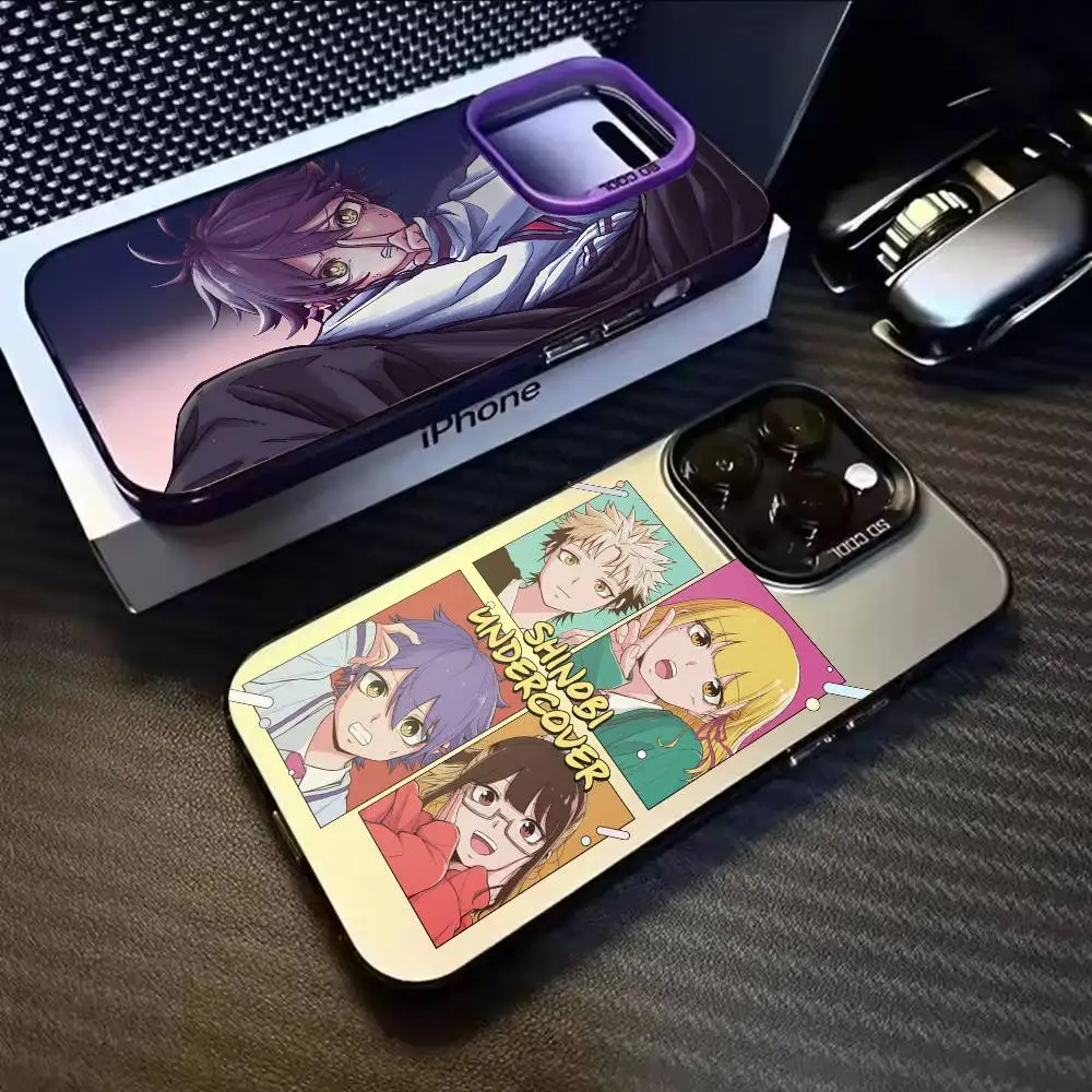 

Shinobi Undercover Manga Phone Case For iPhone 17,16,15,14,13,12,11,Mini,Pro,E,MAX Candy Matte