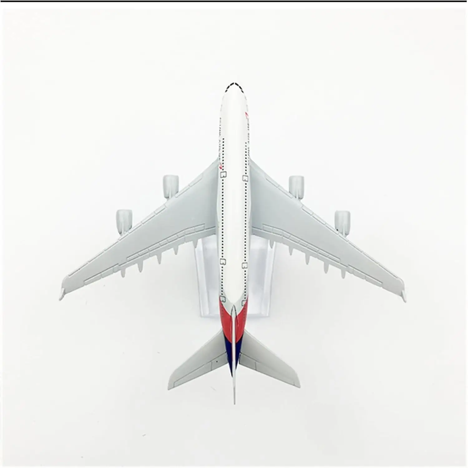16 سنتيمتر نموذج طائرات الخطوط الجوية الآسيوية A380 طائرة سبيكة دييكاست نموذج طائرة لعبة مجسم طائرة لعبة لجمع #2