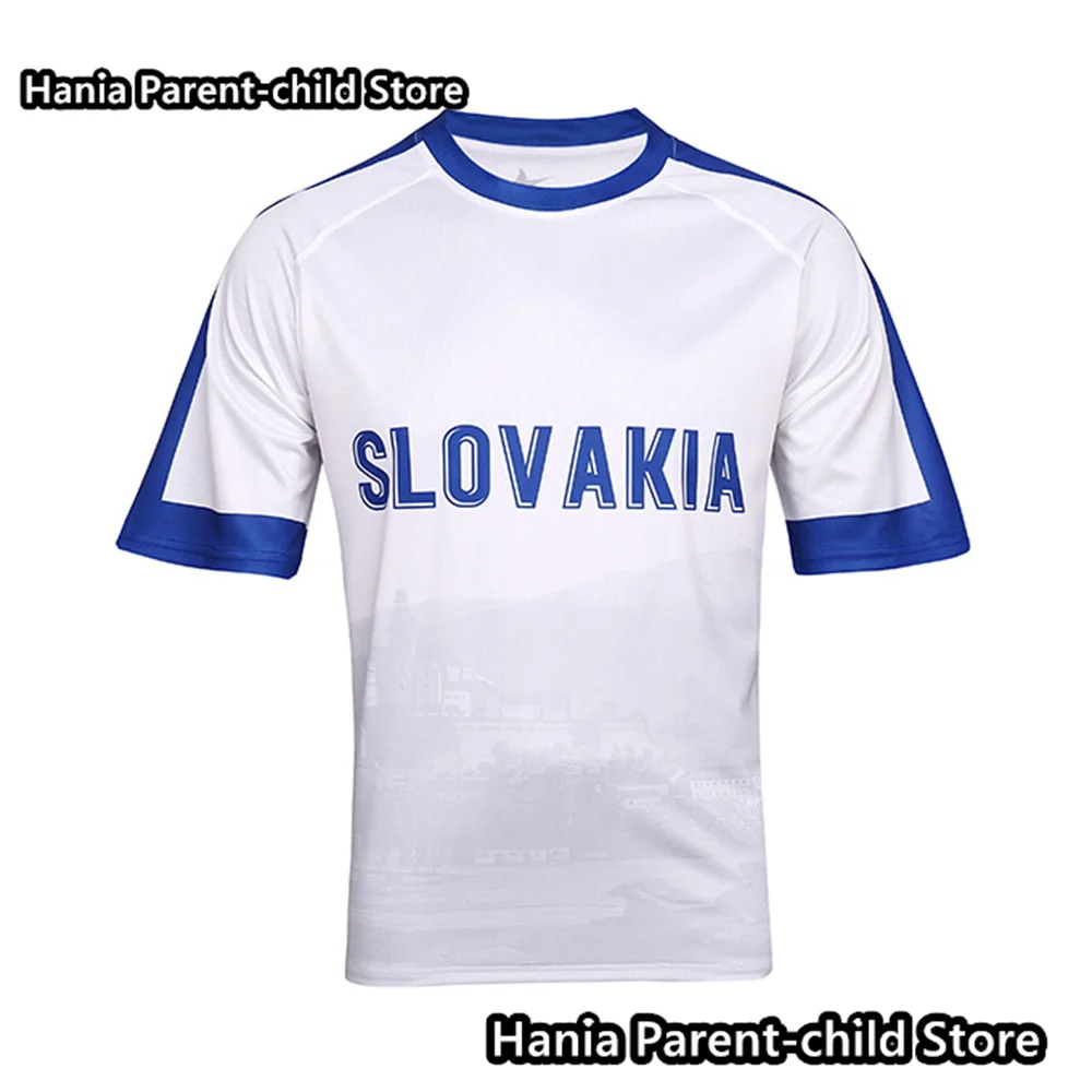 Mężczyźni Kid New Arrival Summer Scotland Fan Commemorative Ukraine Jersey T-shirt Męski top z krótkim rękawem Sportowe koszulki piłkarskie