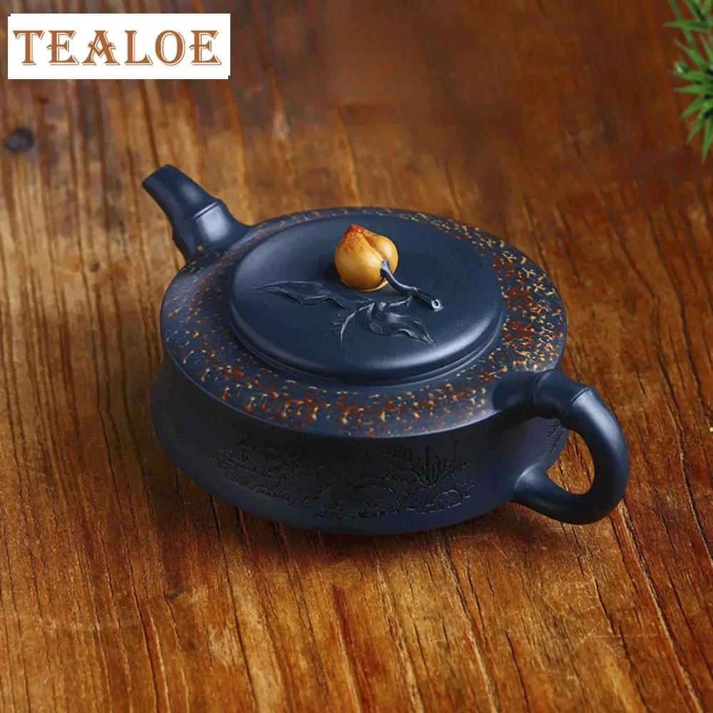 350ml Yixing Purple Clay Teapots Famous Handmade Tea Pot Azurite Clay Beauty Kettle Chinese Zisha Tea Set Teaware Collection