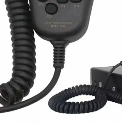 MH-48A6J Speaker Microphone With Coiled Cable And Backlit Keypad For Yaesu FT-7800R FT-8800 FT-8900R Mobile Radio Ham For Access