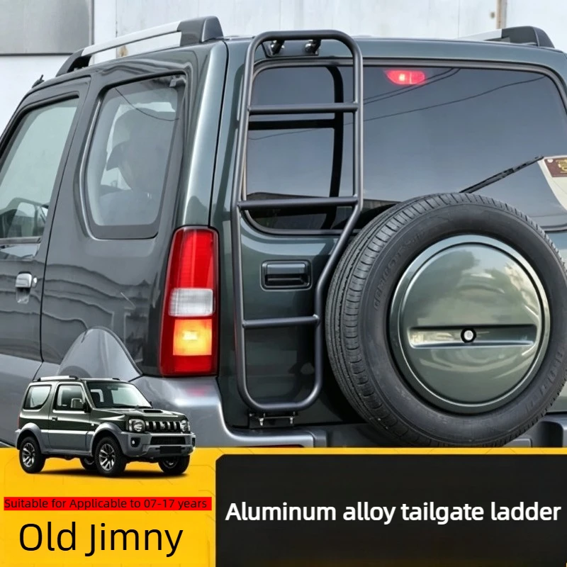 

For Suzuki Jimny JB33 Sierra JB43 2007-2017 tailgate ladder Protective Frames Car Rear Door Tailgate Ladder Exterior Accessorie