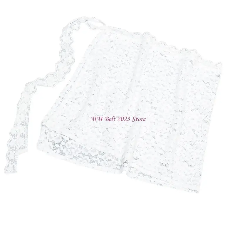 49me Womentie الخلفية الدانتيل طبقات مزيفة أعلى تنورة Skeen Skirt نصف طول تنورة مصغرة