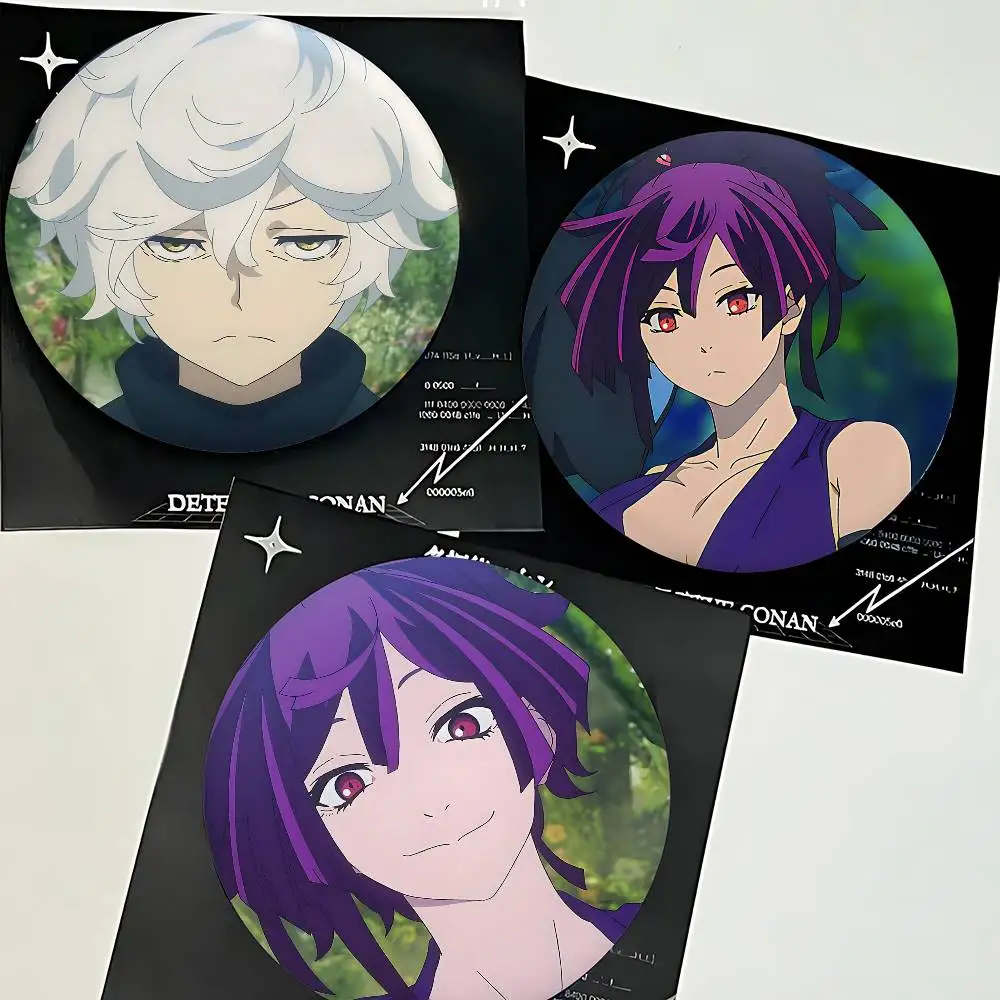 دبابيس طية صدر السترة المستديرة المميزة من كارتون هيلز بارادايس: دبابيس شارة لطيفة لملحقات حقيبة الكتف والهدايا التذكارية #6