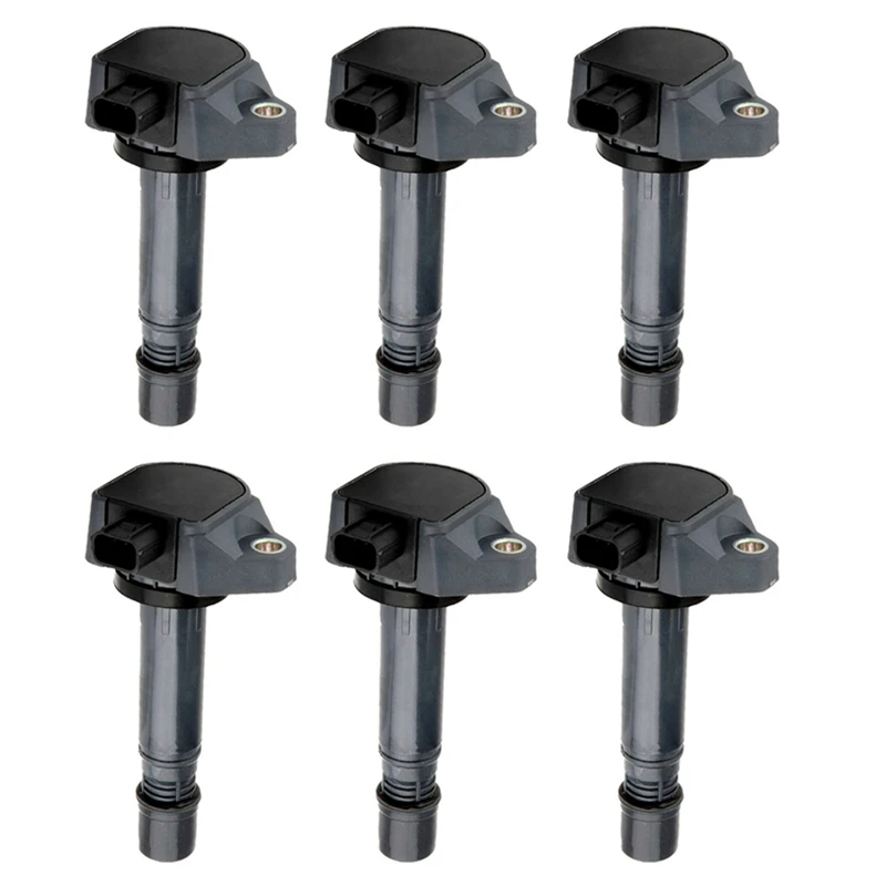 

6Pcs 30520-PVJ-A01 30520-PVF-A01 30520-PGK-A01 IGNITION COILS For HONDA Civic ACURA TSX 2.4L 2001-2005