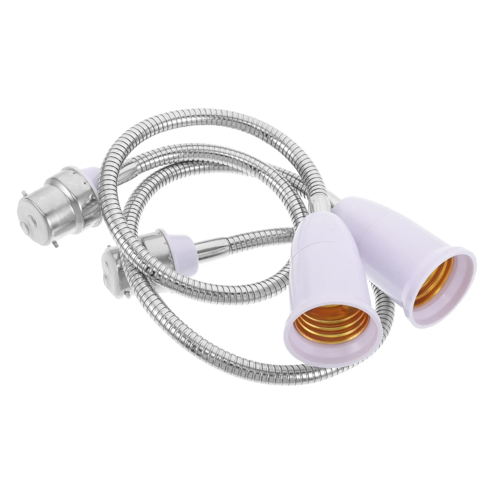 

2Pcs Porcelain Lamp Holder Light Socket Converter Screw Lamp Base Adapter Extender for Home Garage Pendant Lighting