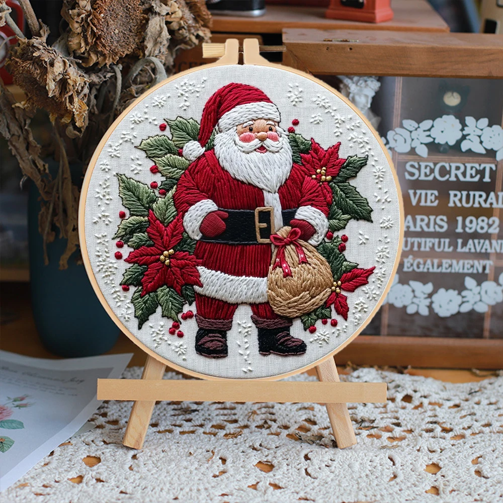 1 Set Noel Nakış Kiti, İplik, - Embroidery Xmas Decorations incelemesi ve fiyatı