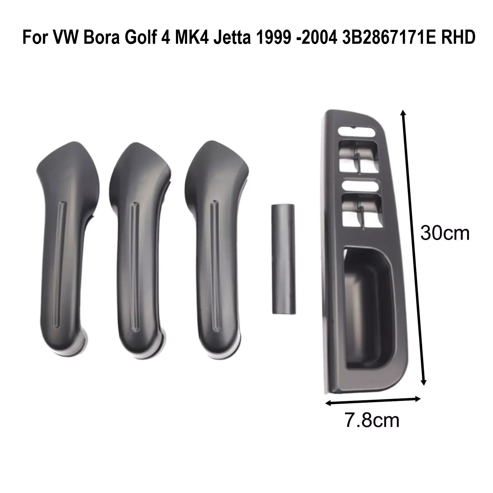 

Ручка внутренней двери автомобиля с правым рулем для VW Bora Golf 4 MK4 Jetta 1999 2000 2001 2002 2003 2004, панель переключателя подъемника 3B 2867171 E