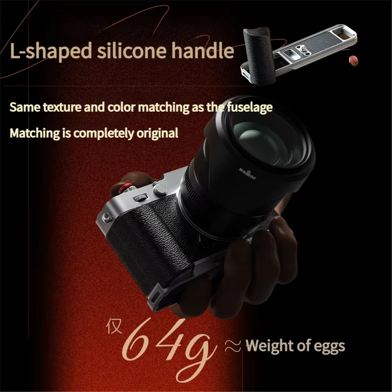 Smallrig for Fuji X-E5 Camera Expansion Kit Leather Case L-Shaped Mount Plate Thumb Grip Optical Viewfinder Beginners Equipment