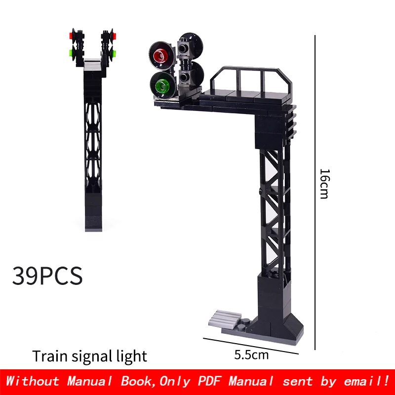 Stadstreinen Flexibele rails Gevorkte rechte gebogen zachte rails Spoorschakelaar Bouwsteenbakstenen Kinderen DIY Technisch creatief speelgoed